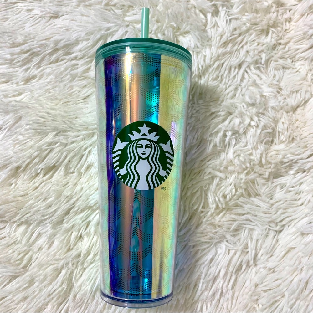 Starbucks Iridescent Geo Scales Tumbler 24 fl oz